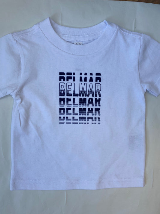 White Short Sleeve Belmar Todder tee