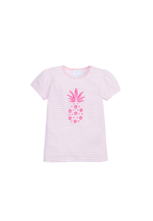 Embroidered Pineapple Tee by Little English