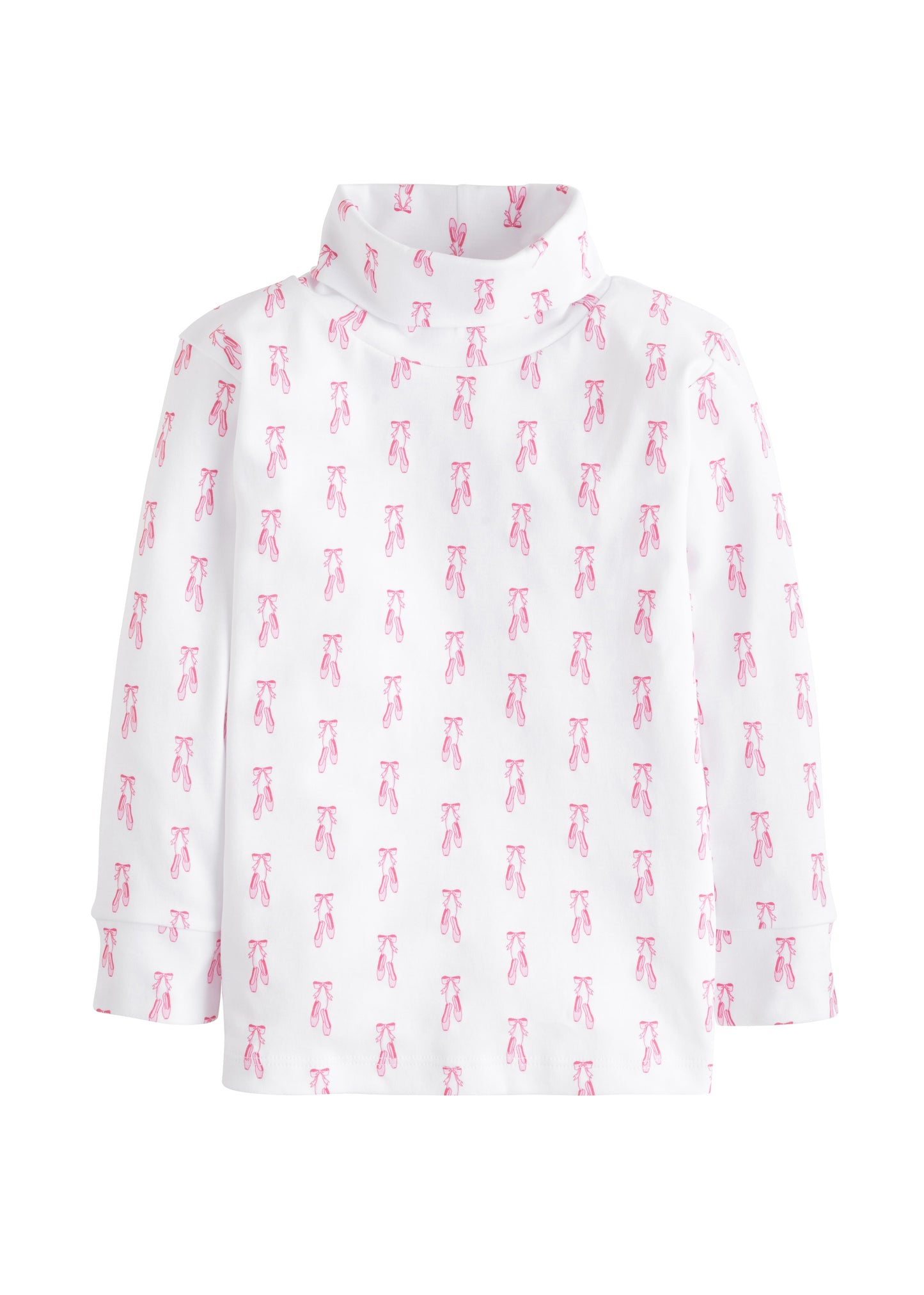 Ballet Slippers Printed Turtleneck by Little English