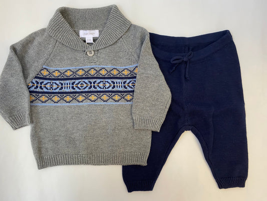 Nordic sweater and pants set