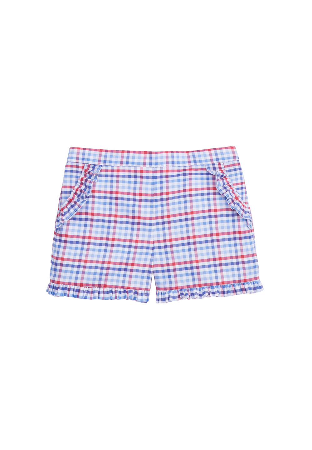 Lilabet Shorts-Americana Plaid by Little English