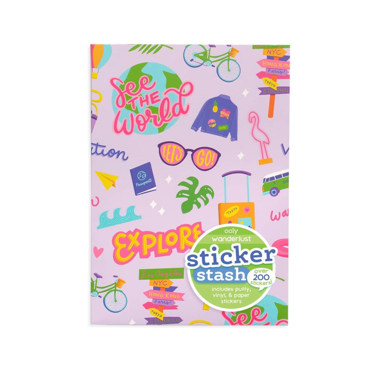 Sticker Stash-Wanderlust