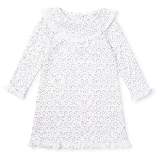 Madeline Holiday Wreath Dress by Lila and Hayes