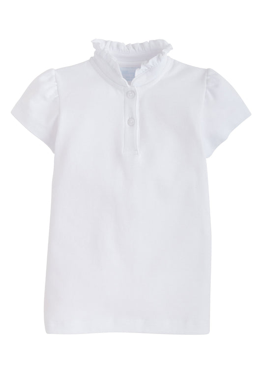 Hastings White Polo Shirt By Little English
