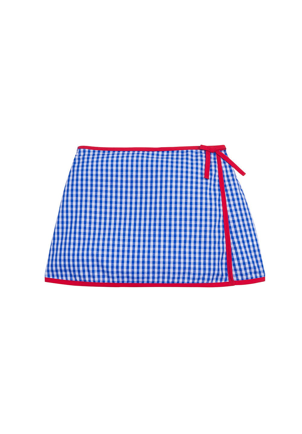 Augusta Skort Lake Gingham by Little English