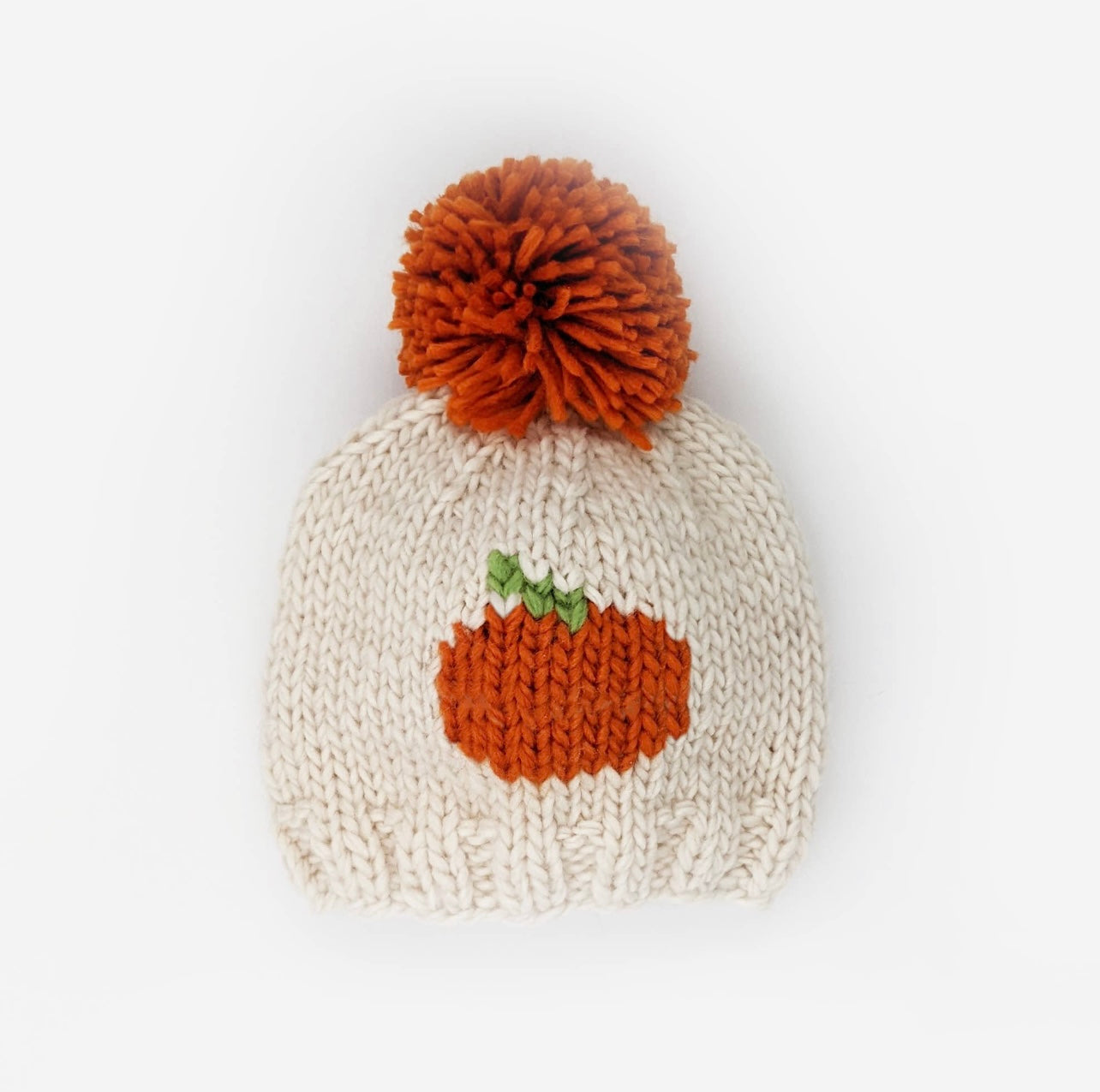 Pumpkin Knit Baby Beanie Hat