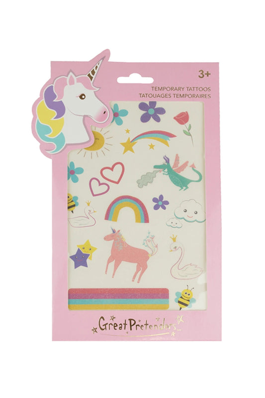 Unicorn temporary tattoos