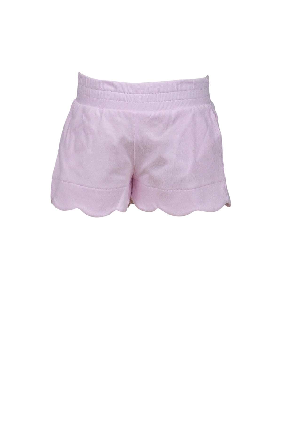 Pink Scallop Shorts by the Proper Peony