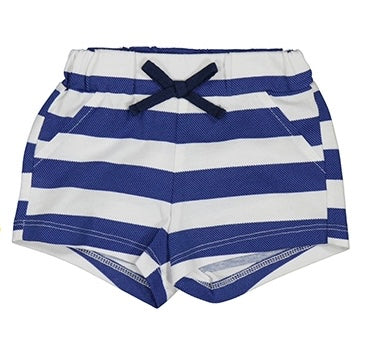 Navy/White Stripe Shorts by Mayoral
