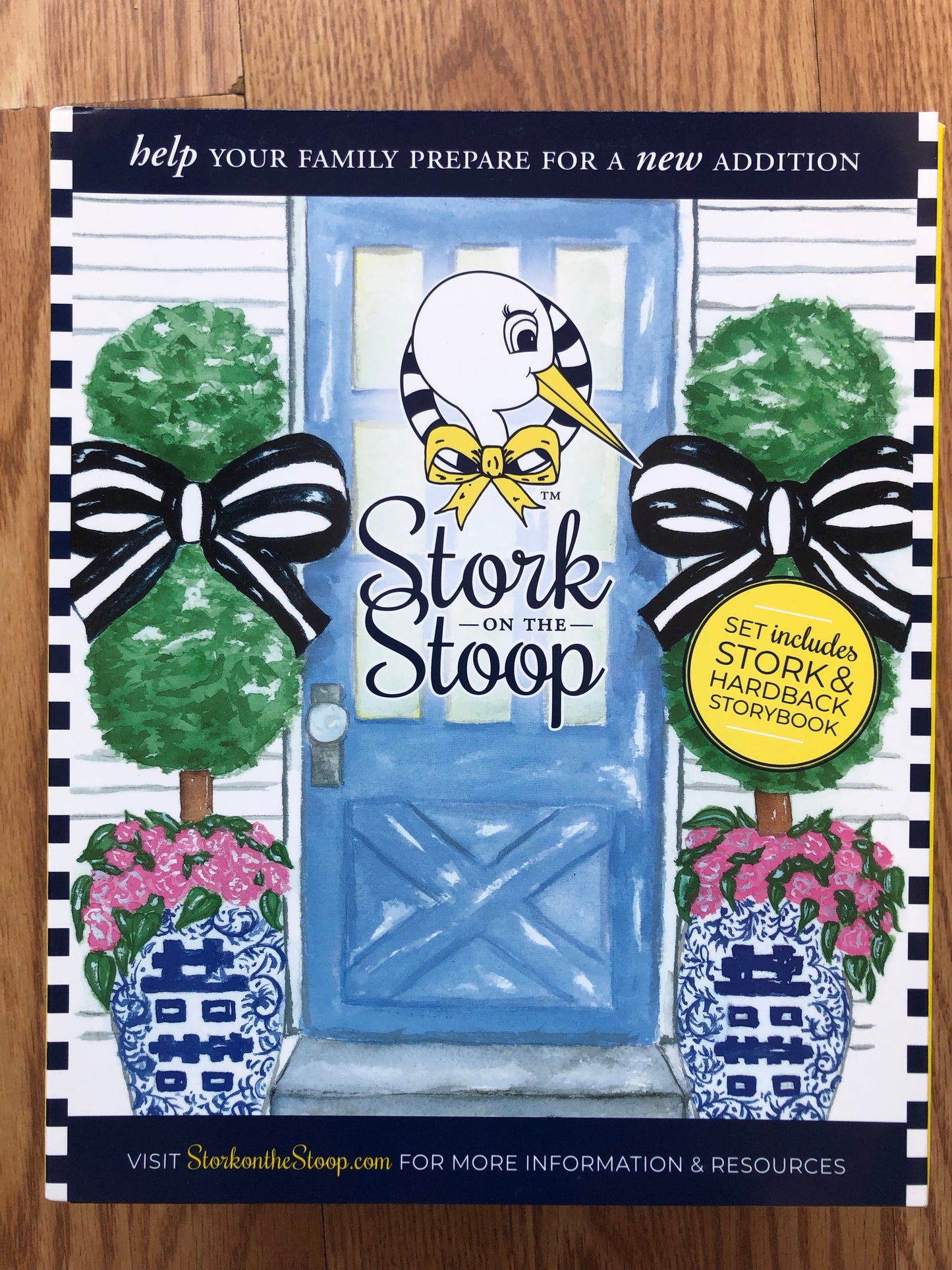 Stork on the Stoop Gift Set
