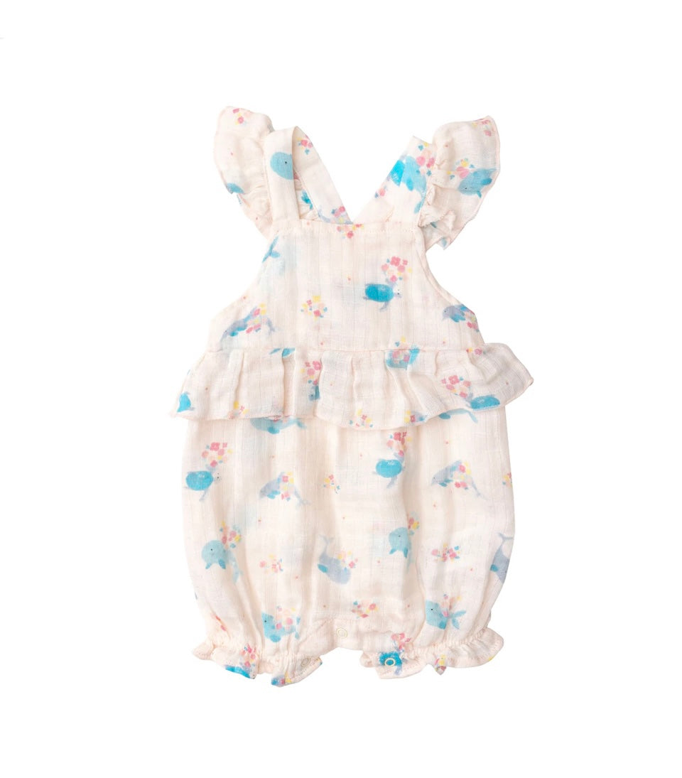 Magical Sea Peplum Shortie Sunsuit