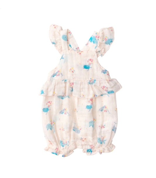 Magical Sea Peplum Shortie Sunsuit