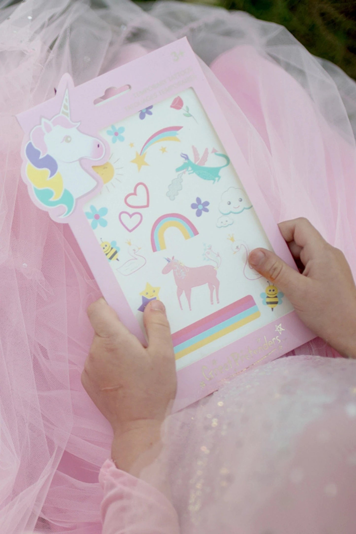 Unicorn temporary tattoos