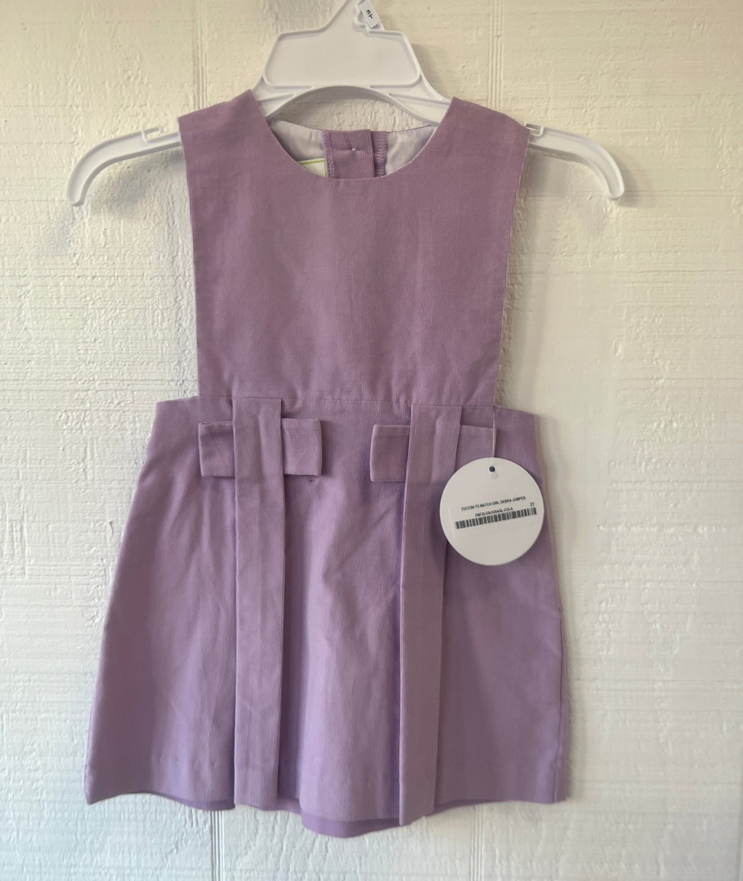 Lavender Corduroy Debra Jumper