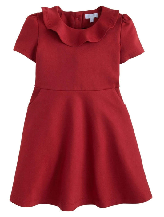 Joy Dress-Crimson