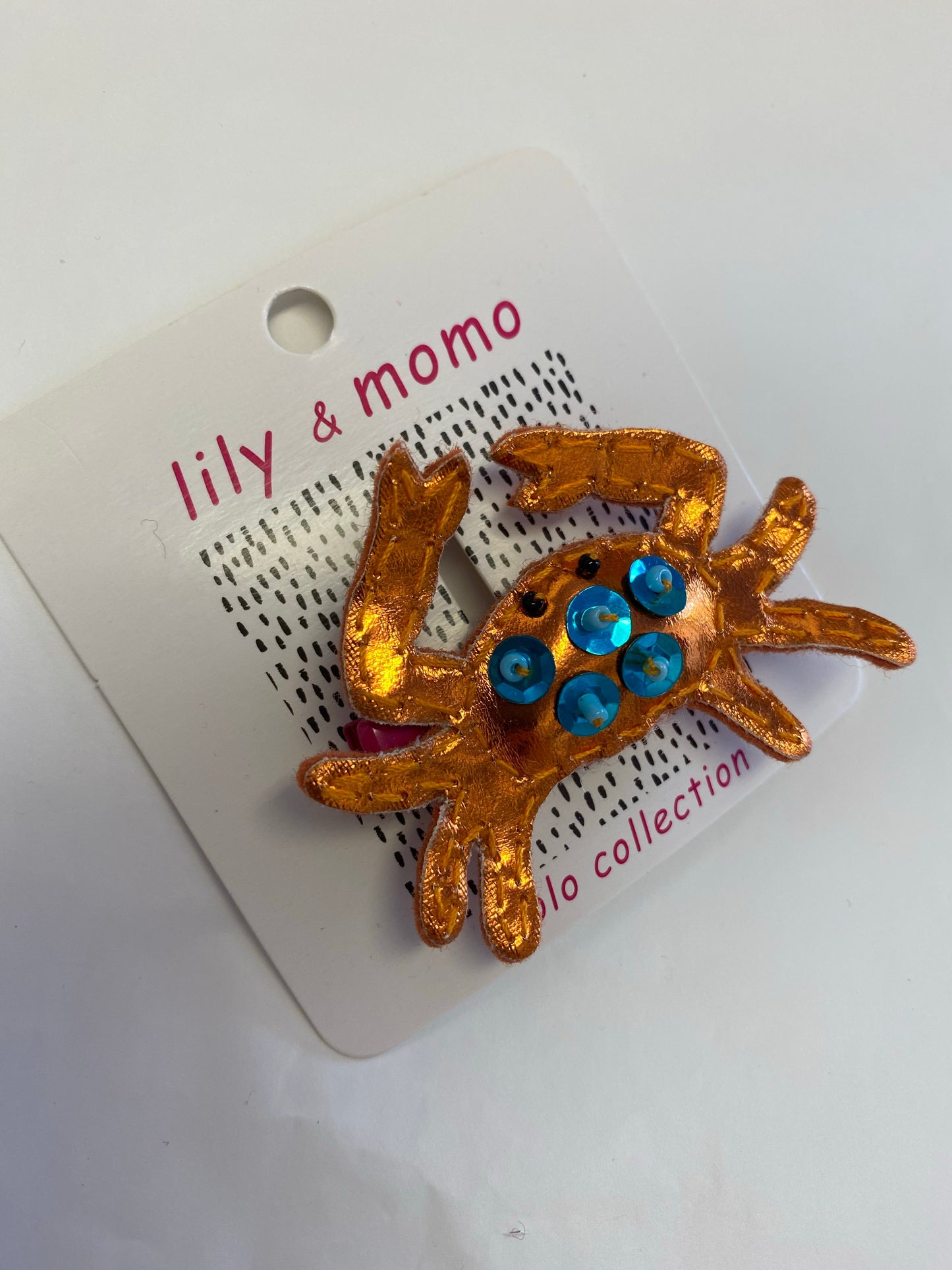 Crab hair clip