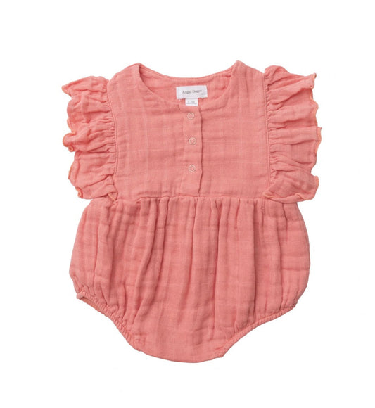 Summer Rose Ruffle Sleeve Bubble