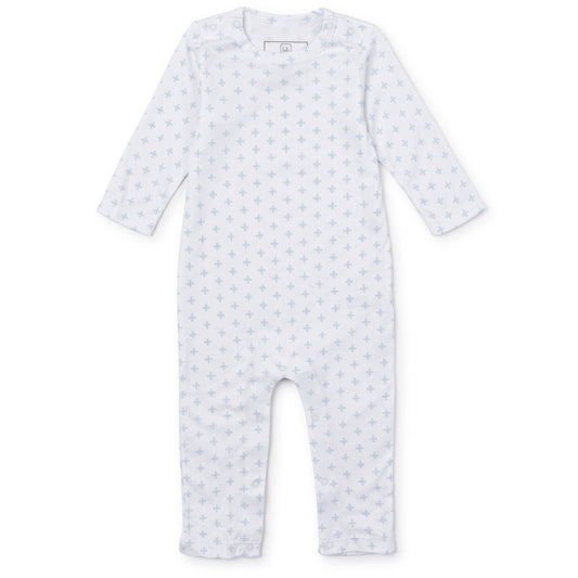 Thompson Romper in Soho Blue by Lila & Hayes