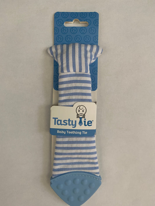 Blue Seersucker Tasty Tie