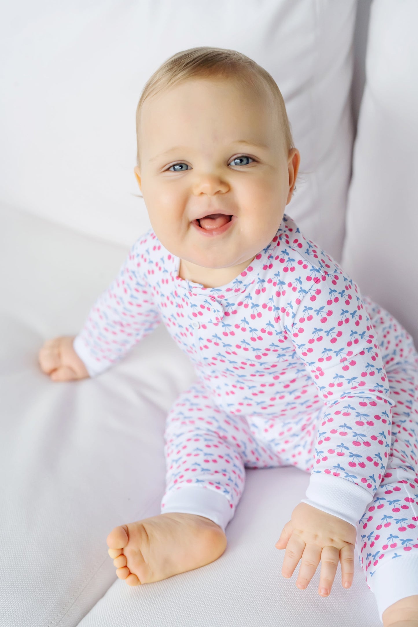 Parker Zipper Pajama-So Very Cherry