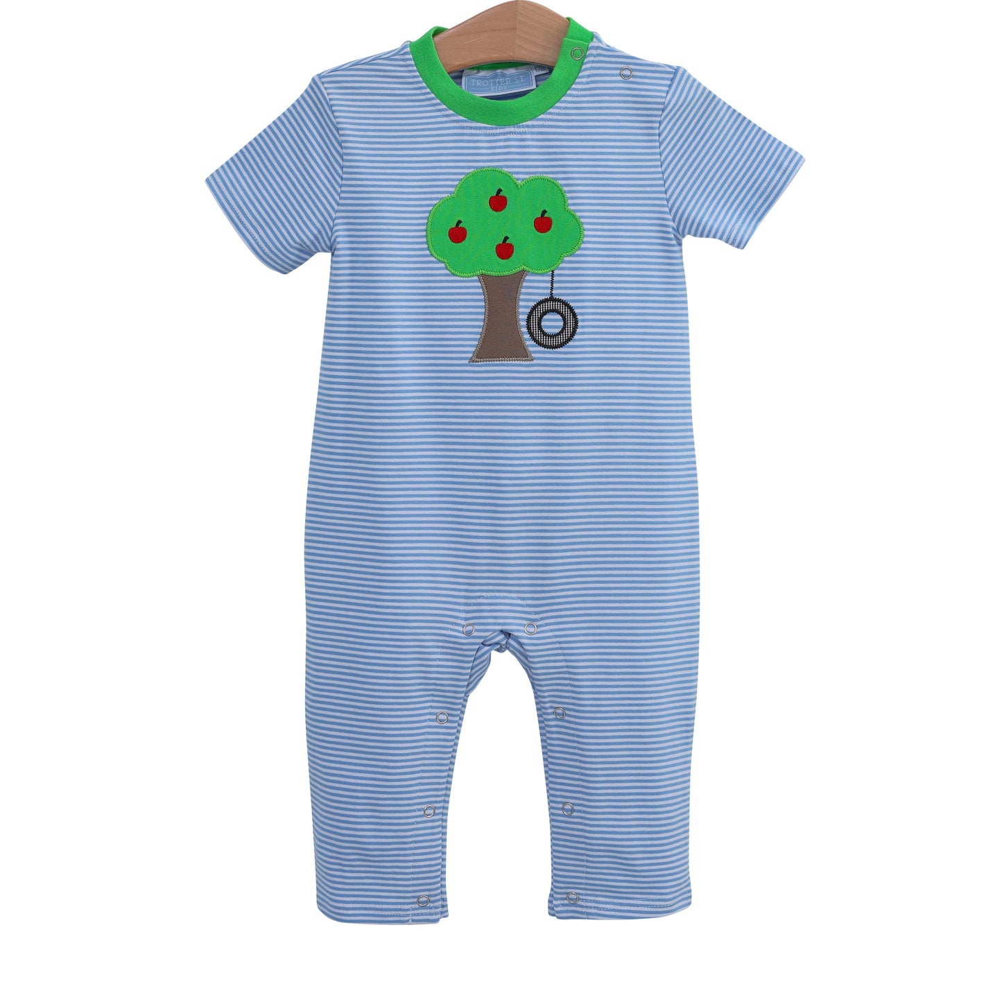 Apple Tree and Tire Swing Romper by Trotter Street Kids