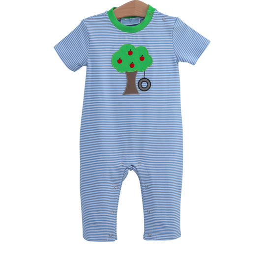 Apple Tree and Tire Swing Romper by Trotter Street Kids