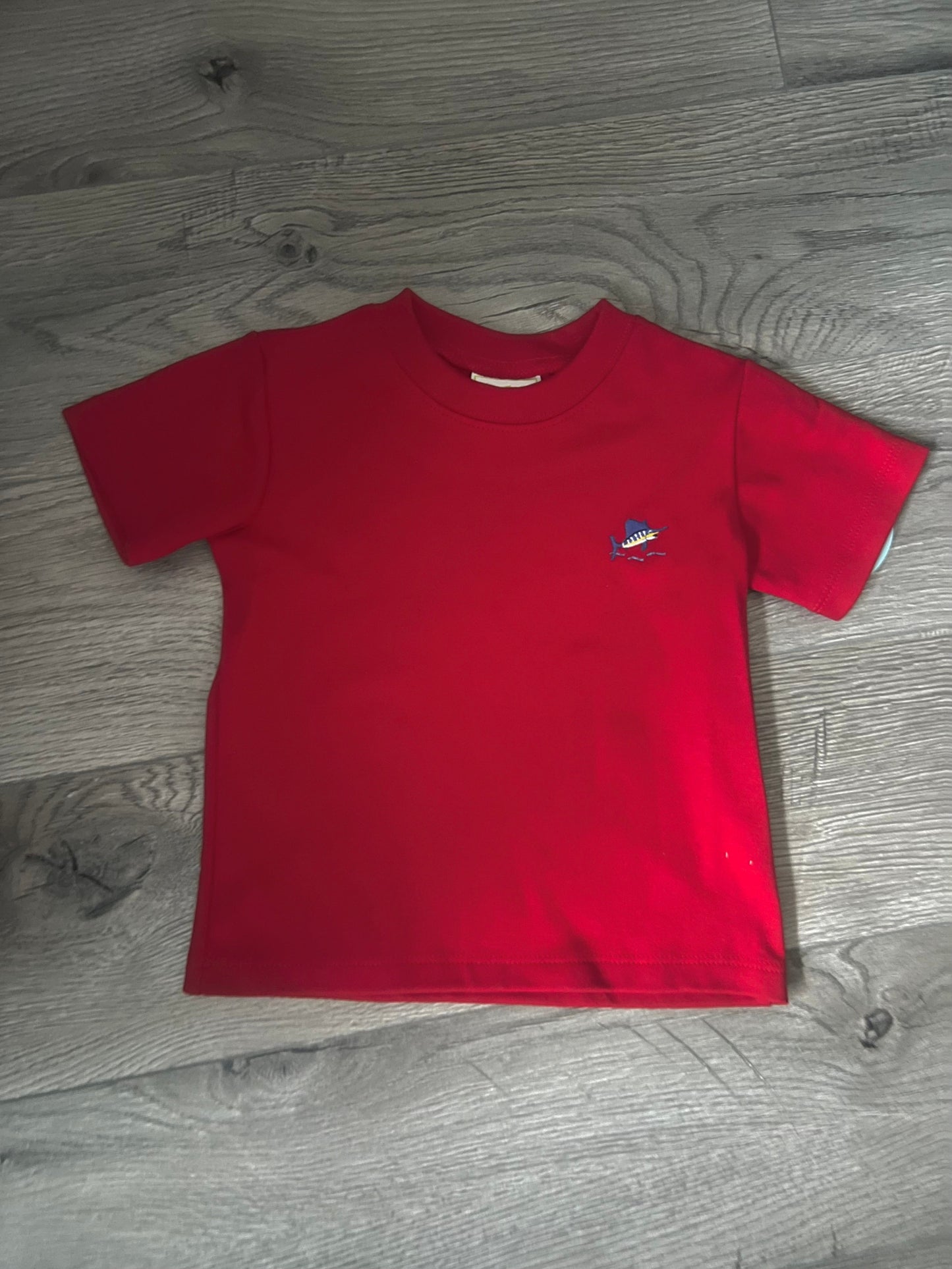 Swordfish Red Harry Tee by Zuccini Kids