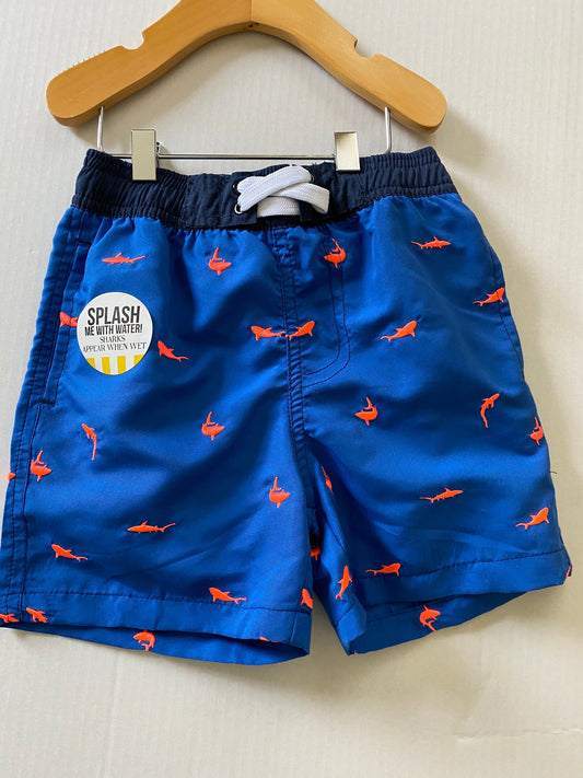 SC- Blue with shark swim trunks