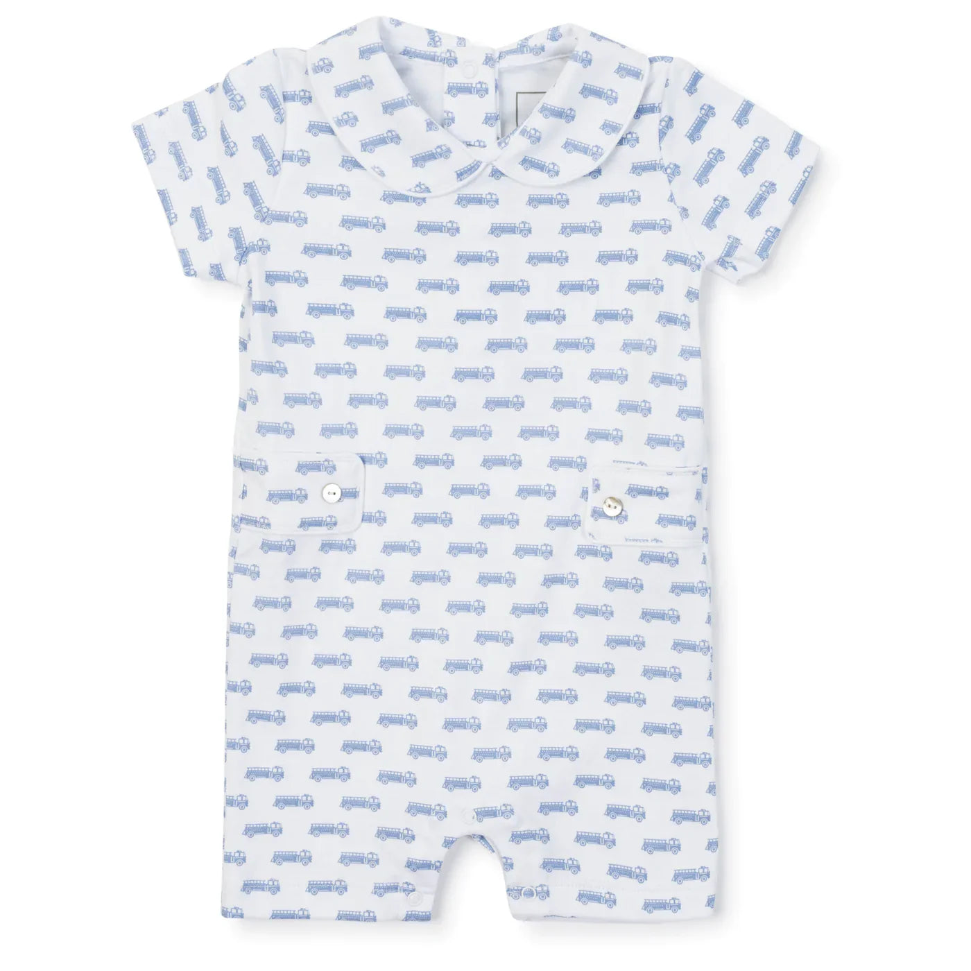 Henry Shortall -Firetruck Blue by Lila and Hayes