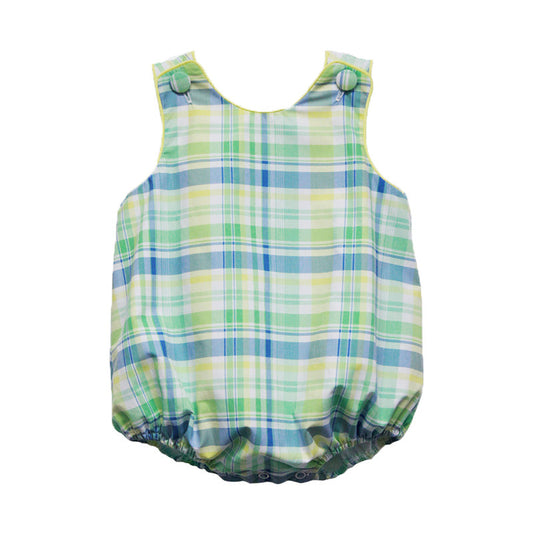 Christopher Garden Plaid Sunsuit