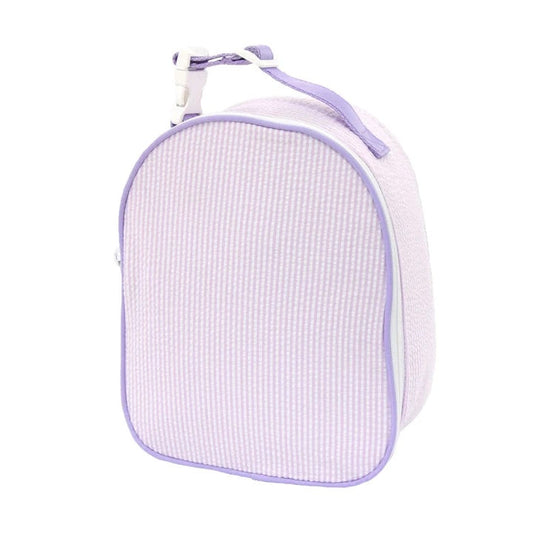 Princess seersucker gumdrop Lunchbox (with optional monogram)