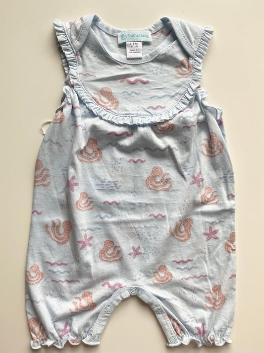 Octopus print Romper