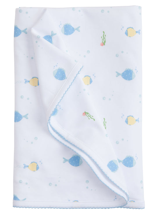 Printed Blanket- Fishies