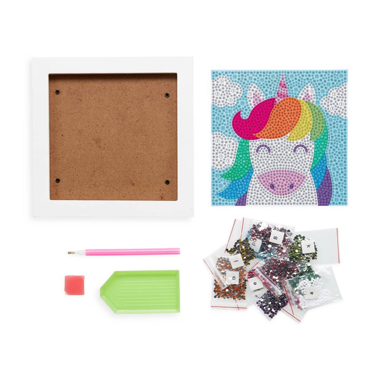 Razzle Dazzle D.I.Y.  Gem Art Kit-Unique Unicorn
