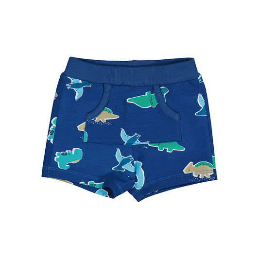 Printed Dinosaur Shorts by Mayoral