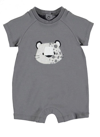 Grey Tiger Bubble Romper