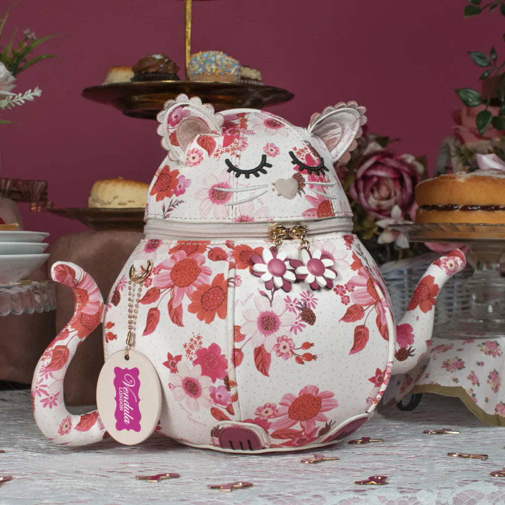 Perfectly Pink Afternoon Tea Bus - Kitty Teapot