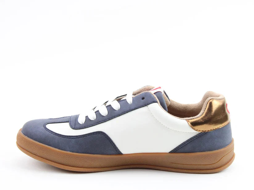 Madison Trainers - Navy/White/Bronze